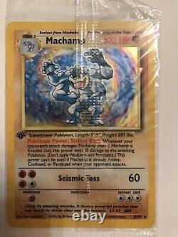 Machamp 8/102 Nouvelle Usine Scelled Vintage Halo Pokemon Carte Rare. Nouveau Hors De La Boîte