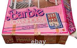 Maison de ville Barbie Vintage avec ascenseur, boîte d'origine, 100% complète ! RARE & HTF