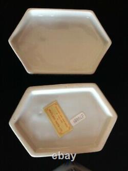 Maitland Smith Table Occasionnelle Table Latérale Vintage - Boîtes En Céramique Super Rare