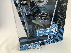Monster High Frankie Stein Doll 2010 1ère Édition Journal Ordinateur Portable Rare Nouveau Dans La Boîte