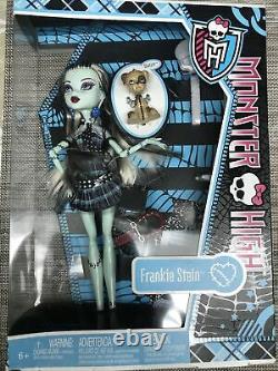 Monster High Frankie Stein Première 1ère Vague Nouvelle Rare Scellée Dans La Boîte Mattel Doll