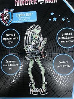 Monster High Frankie Stein Première 1ère Vague Nouvelle Rare Scellée Dans La Boîte Mattel Doll