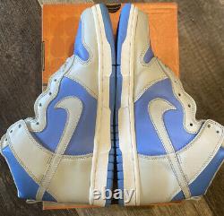Nike Dunk High 2003 Nt Grey/univ Blue Ds Vintage Rare Og With Box Deadstock