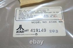 Nouveaut En Box Vintage Atari 400 Home Computer System Console Rare Brand Nouveaut