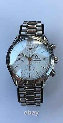 Omega Speedmaster Automatic 17 Jewels Cal. 1155 Rare White Dial Box Papers Omega
