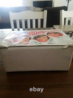 Original Rare 1967 Monkees Vinyl Lunch Box Vintage Bon Con. Avec Thermos