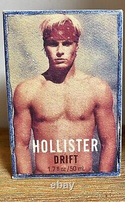 Parfum Hollister Co. Drift Vintage Ultra RARE avec boîte d'origine