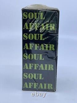 Parfum pour hommes VINTAGE des années 1970 'SOUL AFFAIR' Black Power, scellé dans sa boîte, rare