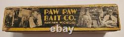 Paw Paw Trout Color Fish Spearing Leurre Dans Rare Plus Grande Yellowithblack Box