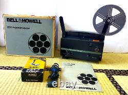Projecteur 20XC Bell & Howell rare vintage avec boîte d'origine et trancheuse de ruban adhésif