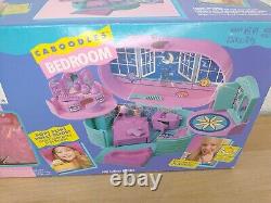 RARE Vintage Toy Biz Caboodles Chambre Poupée Playset Nouveau Dans La Boîte Ouverte Complète '93