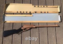 Rare 1936 Vintage Working Daisy Bb Gun N ° 50 Jubilee Golden Eagle & Box (fusil)
