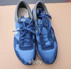 Rare 1979 Vintage Nike Roadrunner 2380 Chaussures De Course Bleu Avec La Taille De La Boîte D'origine 9