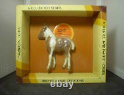 Rare Breyer Vintage # 119 Foie De Stormy Misty Scellée En 1978 Blister Box