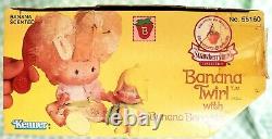 Rare In Box 80's 1985 Shortcake Aux Fraises Banana Twirl Berrykin
