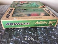 Rare Vintage 1967 Idéal Action Boy Aqualad Capitaine Action Aquaman Boxed Wow