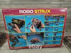 Rare Vintage 1980's Robo Strux Gordox Tomy, Nouveau Zoids En Boîte Ouverte Vendu Comme Étant