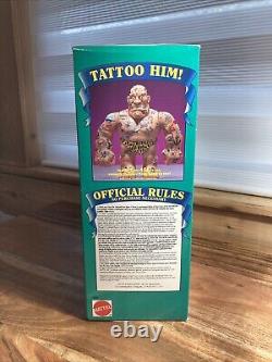 Rare Vintage 1992 Tony The Tattooed Man Caveman By Mattel Neuf dans sa boîte