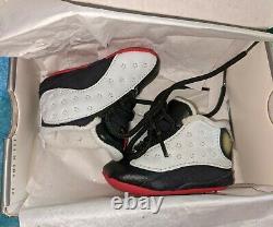 Rare Vintage 90s Nike First Jordan 13 XIII 1997 Infant 1c Avec Boîte Originale