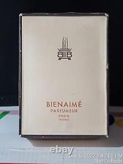 Rare Vintage Bienaime Parfumeur Cuir De Russie Mini Bouteille Nouvelle Boîte Originale