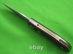 Rare Vintage Colt Barry Wood Tuck-away Folding Hunter Knife U1050, Boîte, Gaine