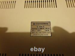 Rare Vintage Commodore 64 John Laws Édition Pack Famille Travailler Dans La Boîte Originale