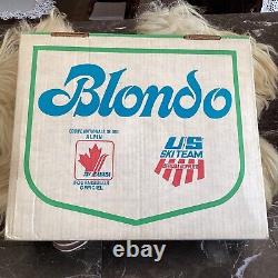 Rare Vintage En Boîte D'origine Blondo Abres Ski Yeti Coiffure Bottes Taille 9-41