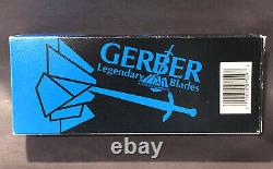 Rare Vintage Gerber Stallion 7559 International Couteau Japon Avec Pochette New In Box