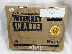 Rare Vintage Internet Scellé Dans Une Boîte Internet Solution Spry V1.0 Fenêtres De Vente Au Détail