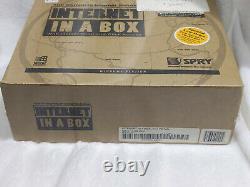 Rare Vintage Internet Scellé Dans Une Boîte Internet Solution Spry V1.0 Fenêtres De Vente Au Détail