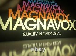 Rare Vintage Magnavox Illuminated Promotional Light Up Box Sign Nintendo Sega