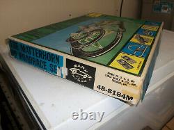 Rare Vintage Marx Le Matterhorn Ho Roadrace Electric Slot Racing Set En Org Box