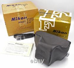 Rare Vintage Nikon Modèle F Photomic Box Avec Boîtier En Cuir. Numéro G972