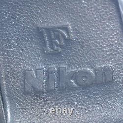 Rare Vintage Nikon Modèle F Photomic Box Avec Boîtier En Cuir. Numéro G972