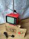 Rare Vintage Old Soviet Ussr Portable Television Tv Elektronika 409d Avec Box