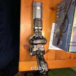 Rare Vintage Radio Shack Transformer Robot Pistolet Laser Figurine Avec Boîte 80's