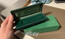 Rare Vintage Rolex Green Watch Box Bubbleback Rare