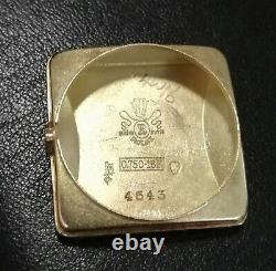 Rare Vintage Rolex Oyster Bubbleback Square Case, Ref 4643