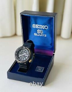 Rare Vintage Seiko 1978 Thon Doré 7549 7009 Quartz Watch, Original Strap & Box
