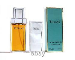 Rare Vintage Tiffany Eau De Parfum / Spray Parfumé 1,7 Oz/ 50 Ml. Utilisé, En Boîte