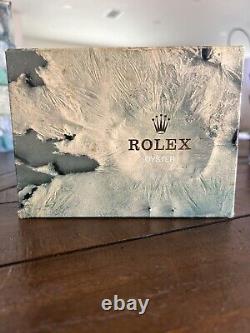 Rare Vintage Vert Véritable Boîte Rolex 68.00.2 Avec Boîte Extérieure