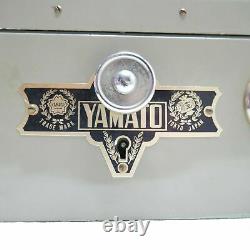 Rare Vintage Yamato Cash Box Japonais Coffre-fort Avec Alarme Art Décor Tokyo Japon