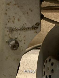 Rare Vornado Vintage Ventilateur Tabouret De Table Au Sol