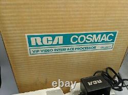 Rca Cosmac Vip Vp 711 Vip Microcomputer Rare Early Vtg Box Interface Processor
