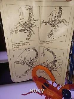 Rêve? Vintage Kenner 1979 Megabug Gladiators Scorpion Avec Boîte Mib Clean
