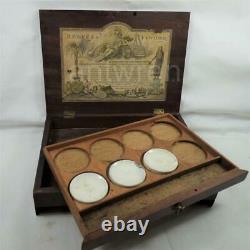Reves Antiques + Arts De Couleur D'eau Inwood Paint Box Iltaid C1790 Très Rare