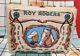 Sac à Lunch En Vinyle Rare Vintage 1960 Roy Rogers Saddlebag Version Légèrement Beige / Crème