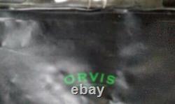 Sac étanche Orvis Vintage Clear RARE HUGE