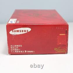 Samsung Sgh-a408 Egeo Olympics Téléphone Cellulaire Blanc 2001 Nouveaut En Box Rare Vintage
