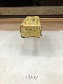 Scarce Creek Chub Intro Wiggler Box Rare Vintage Lure Box Fishing Bait Box